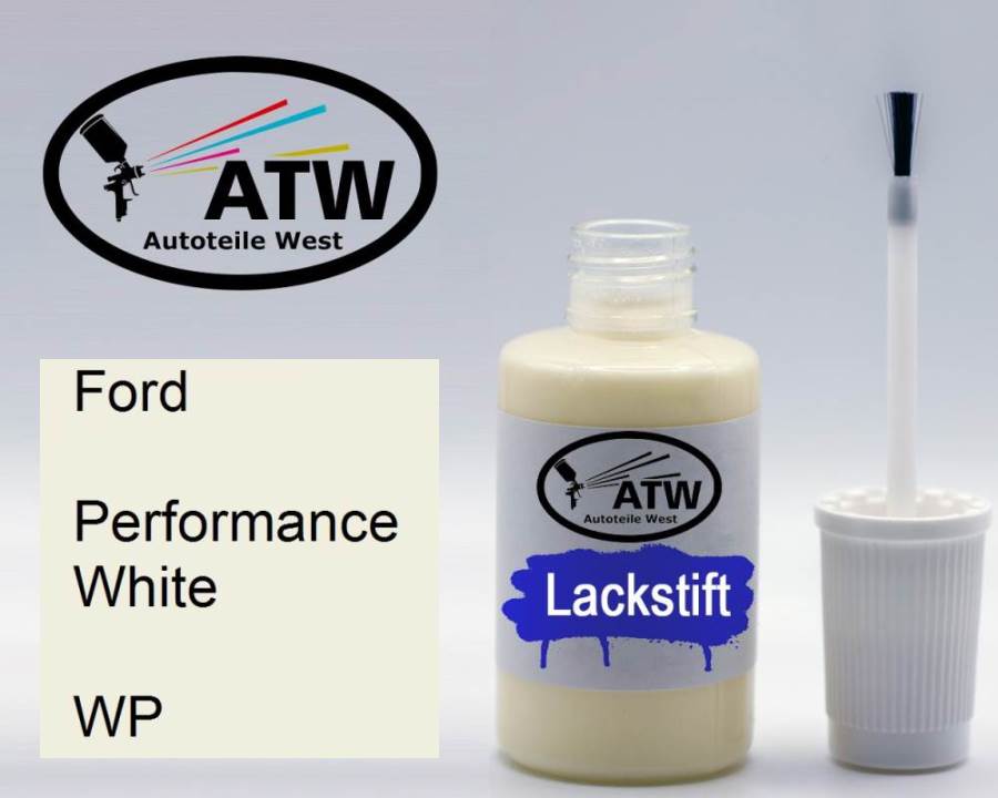 Ford, Performance White, WP: 20ml Lackstift, von ATW Autoteile West.